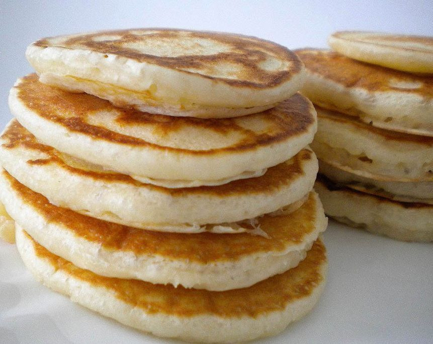 Coconut Flour Pancakes No Eggs
 These pancakes are extremely thick and fluffy owing to the