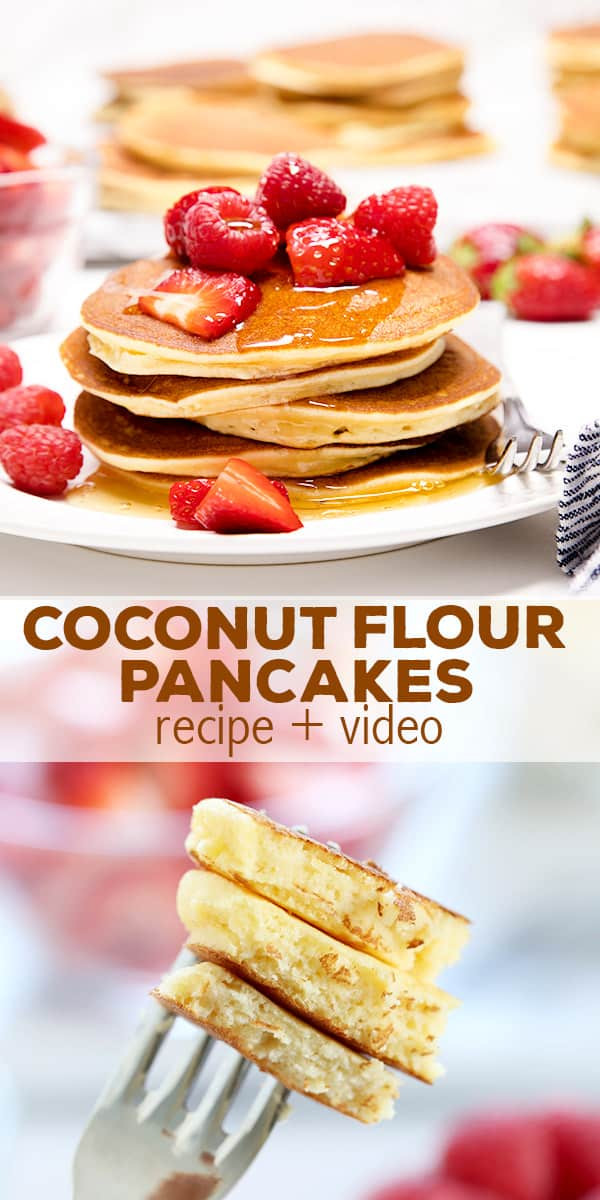 Coconut Flour Pancakes No Eggs
 Fluffy Coconut Flour Pancakes