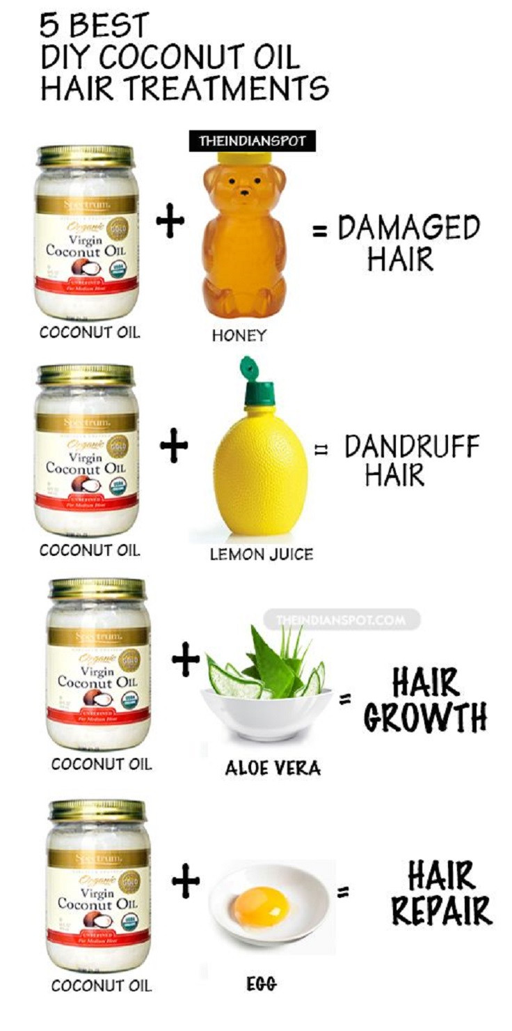 Coconut Oil Hair Treatment DIY
 16 Must Have DIY Beauty Recipes To Keep You Beautiful All