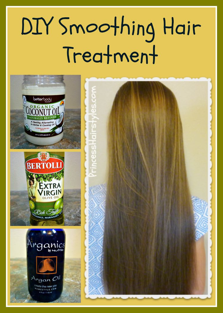 Coconut Oil Hair Treatment DIY
 DIY Hair Smoothing Treatment Hairstyles For Girls