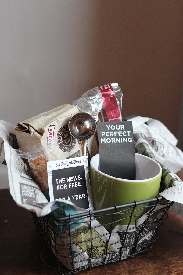 Coffee Basket Gift Ideas
 10 Gorgeous DIY Gift Basket Ideas