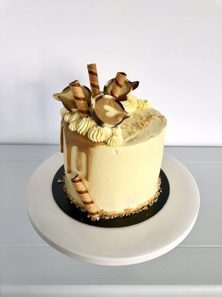 Coffee Birthday Cake
 Sassy Coffee and Walnut Birthday Cake – Anges de Sucre