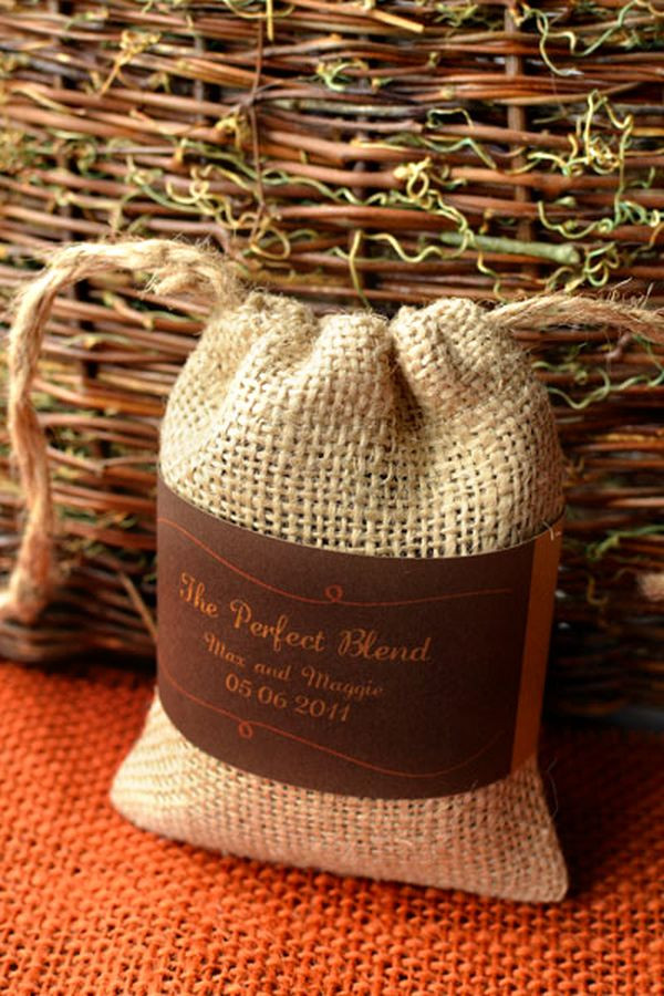 Coffee Wedding Favors DIY
 35 Cute And Easy To Make Wedding Favor Ideas