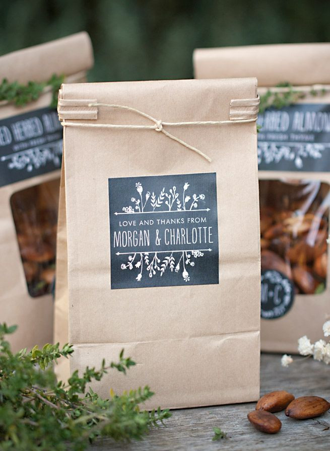 Coffee Wedding Favors DIY
 Fried Almond Wedding Favors