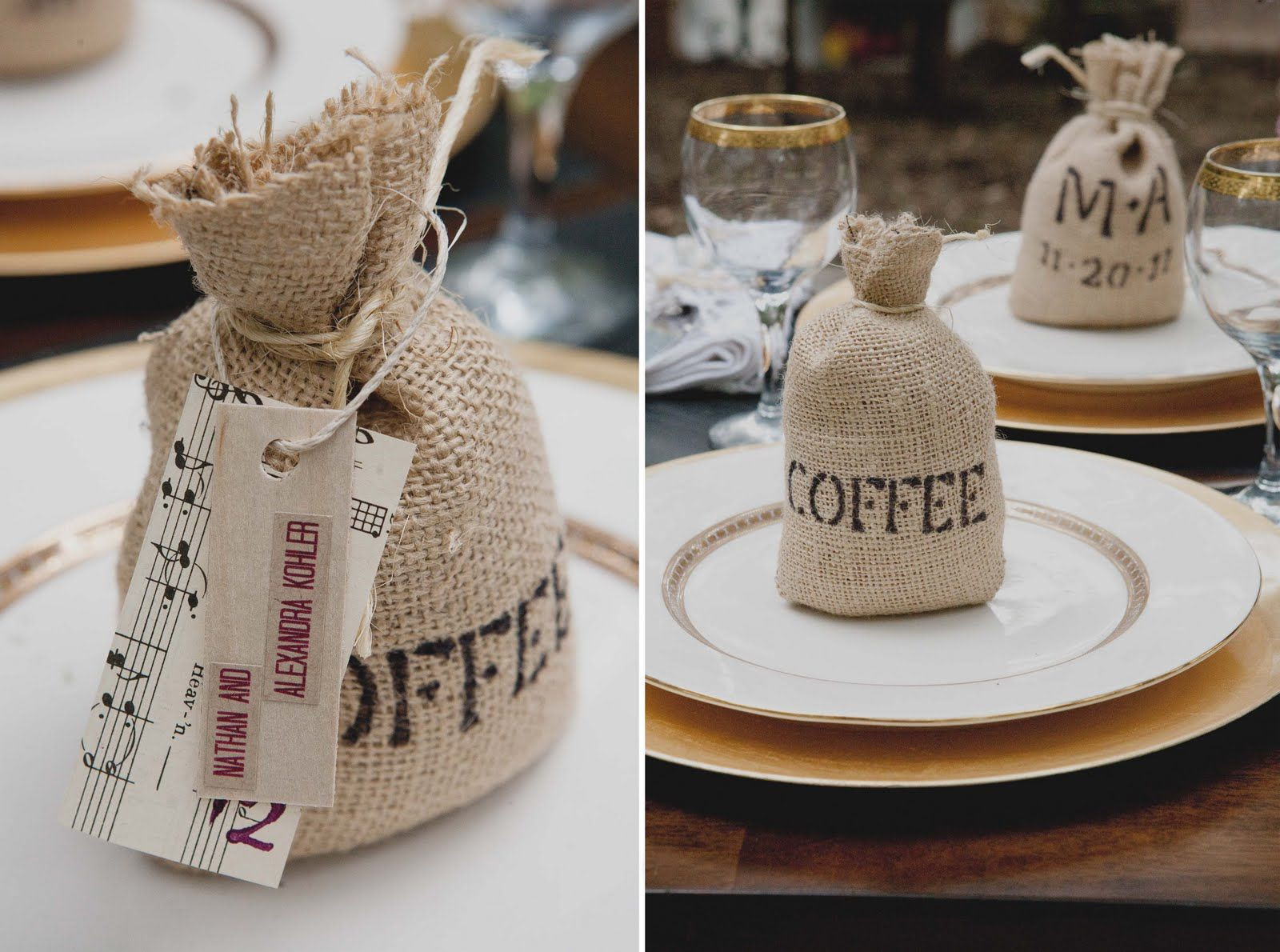 Coffee Wedding Favors DIY
 coffee wedding favors