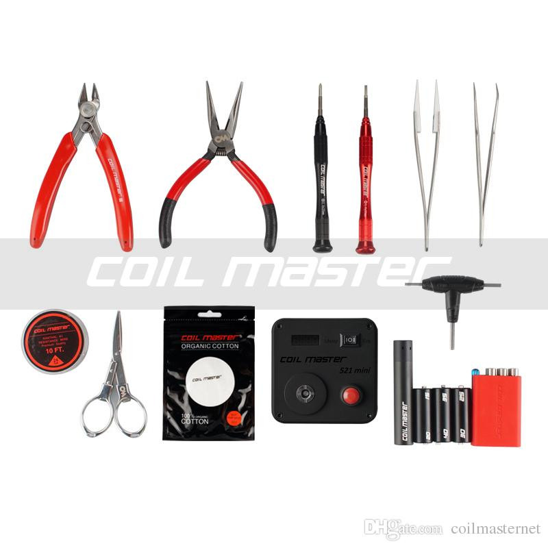 Coil Master DIY Kit V4
 Original Coil Master DIY Kit 3 0 Ohm Meter Wire 521 Tab