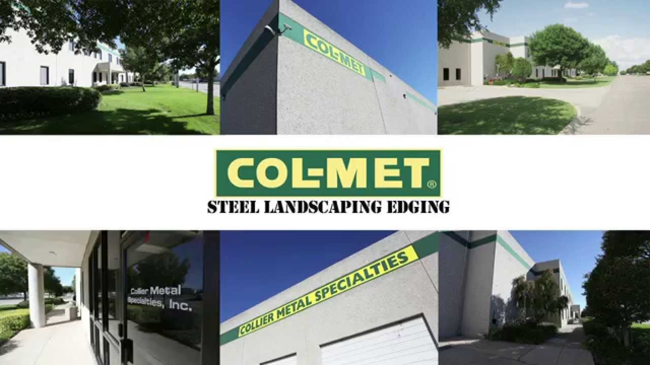 Col-Met Steel Landscape Edging
 Col Met Steel Landscape Edging Accessories