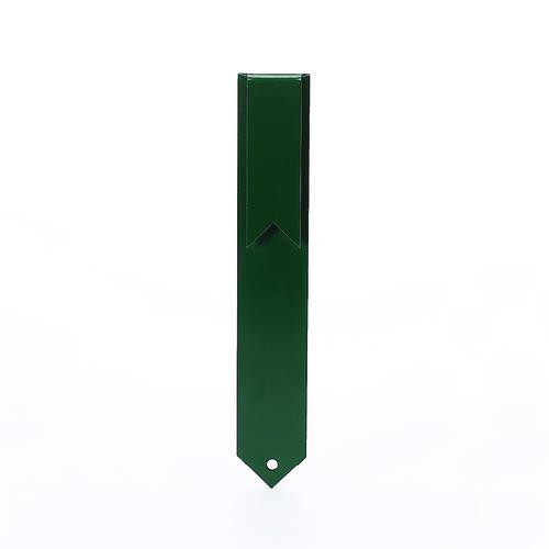 Col Met Steel Landscape Edging
 COL MET 12" Green Steel Splicing Lawn Edging Stake at