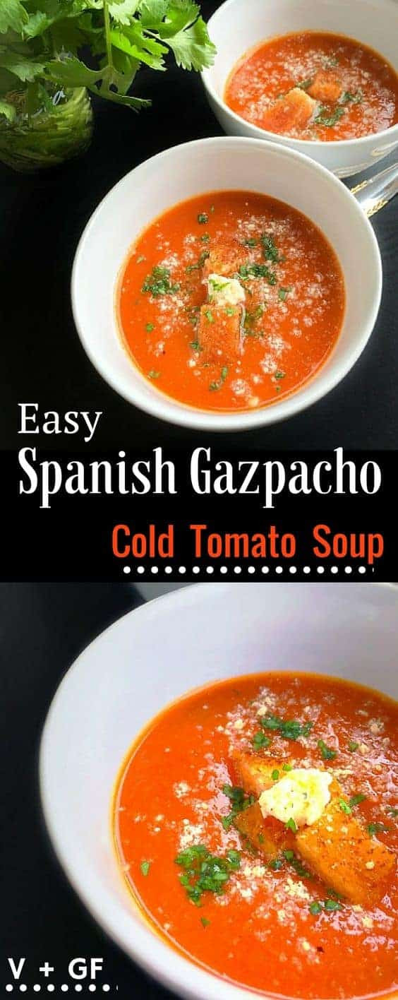 Cold Tomato Soup
 Authentic Spanish Gazpacho Recipe