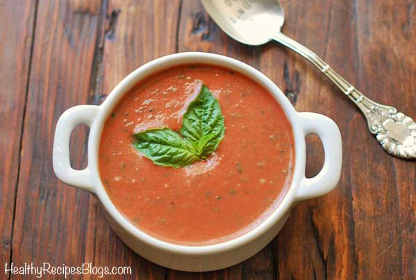 Cold Tomato Soup
 Cold Tomato Soup Recipe with Canned Tomatoes