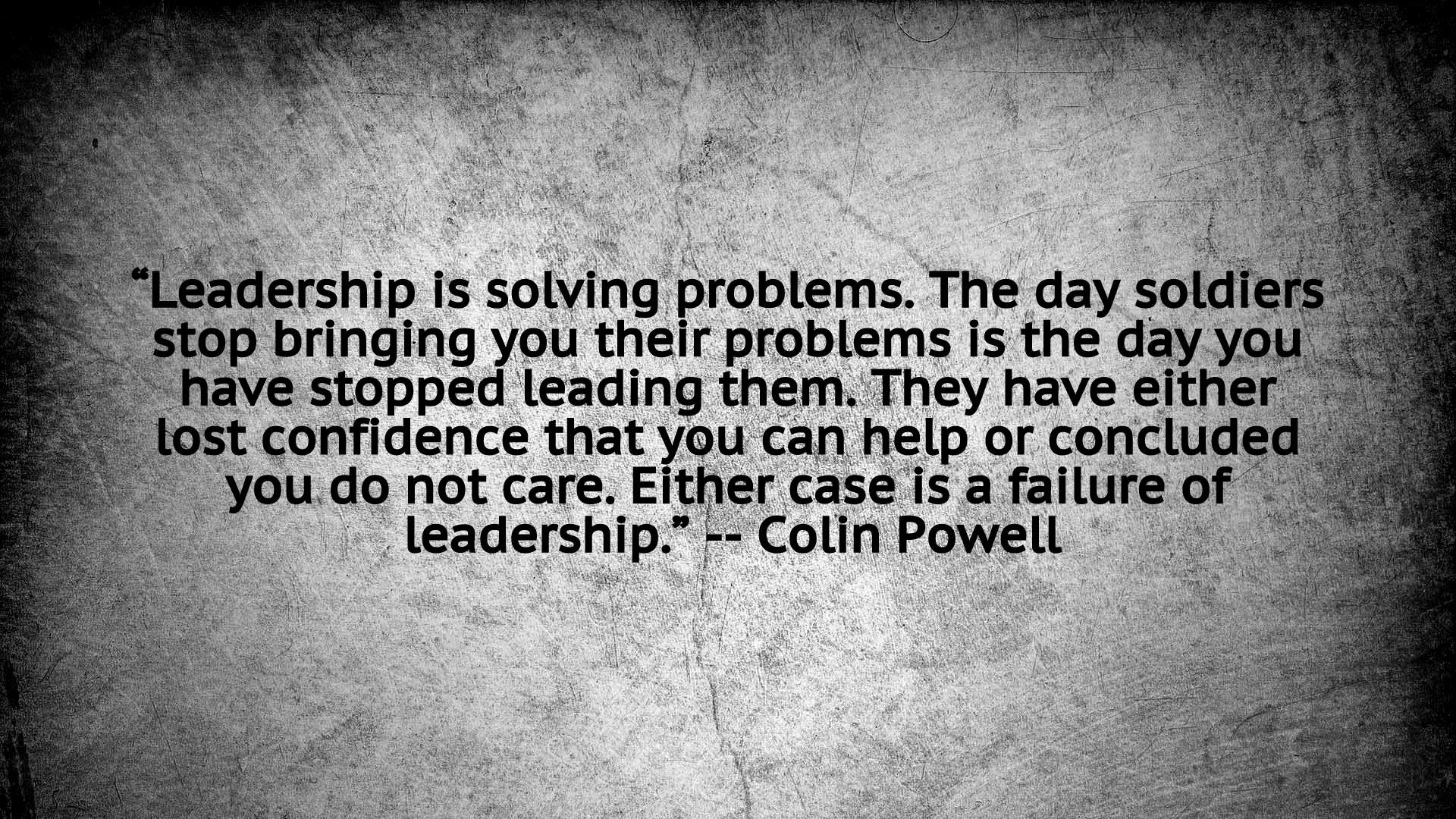 Colin Powell Quote Leadership
 inspiration
