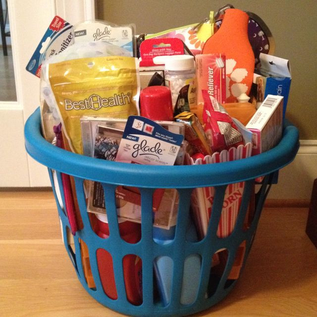College Graduation Gift Baskets Ideas
 Best going to college basket ever