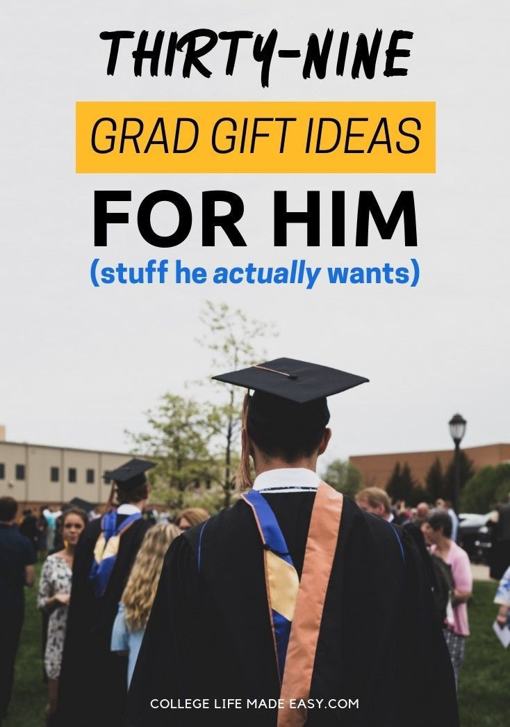 College Graduation Gift Ideas For Him
 The Most Useful College Graduation Gifts for Him