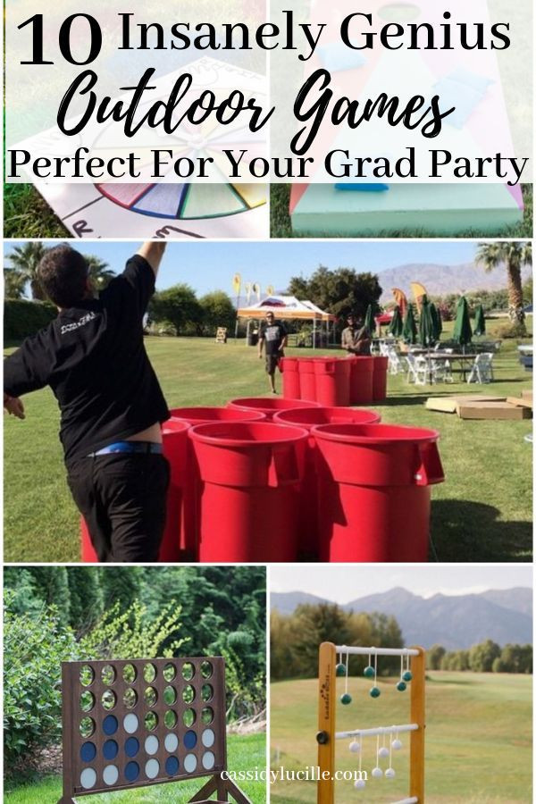 College Graduation Party Game Ideas
 10 Graduation Party Games Perfect for Outdoor Grad Parties
