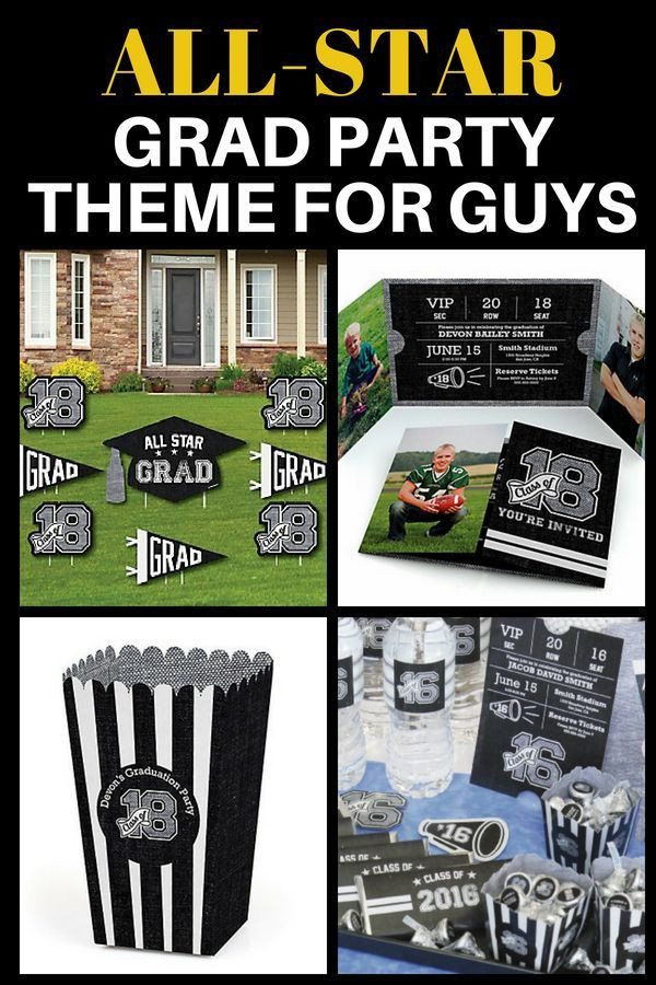College Graduation Party Ideas For Guys
 Graduation Party Themes 2020