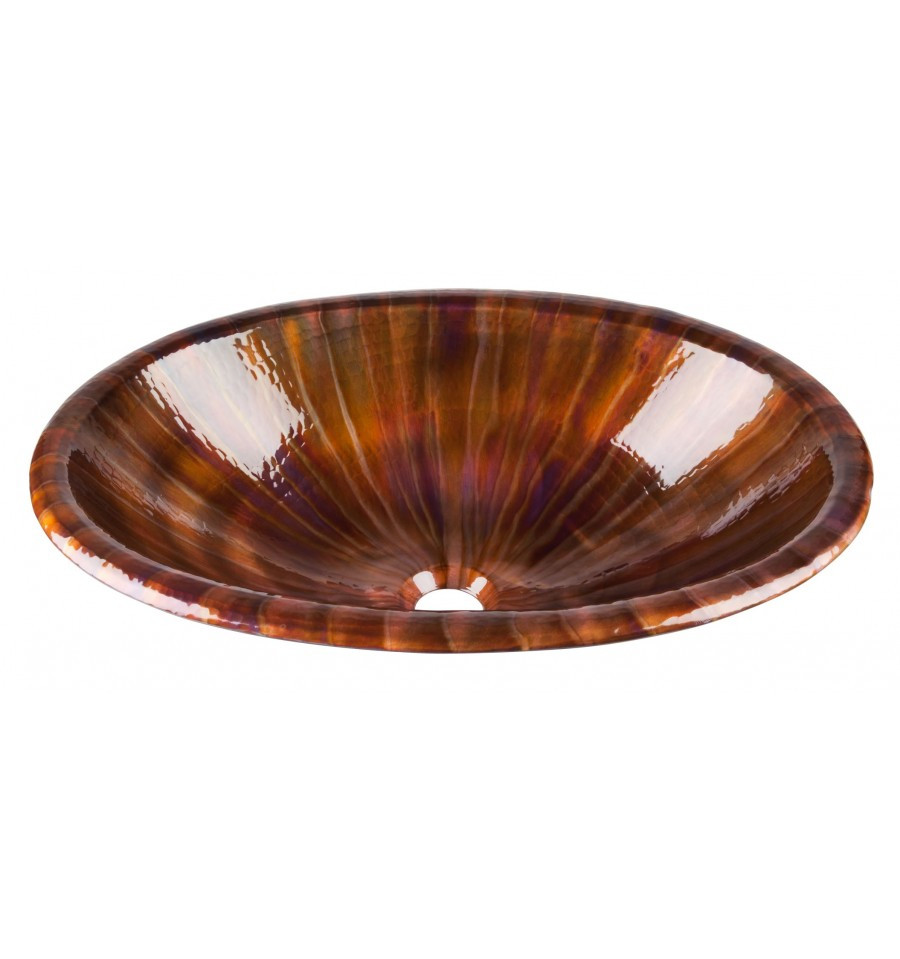 Color Bathroom Sink
 Acapulco II Multi Colored Copper Bath Sink