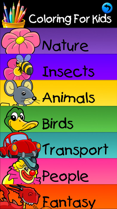 Coloring Apps For Kids
 Coloring Pages For Kids Educational Color Book App