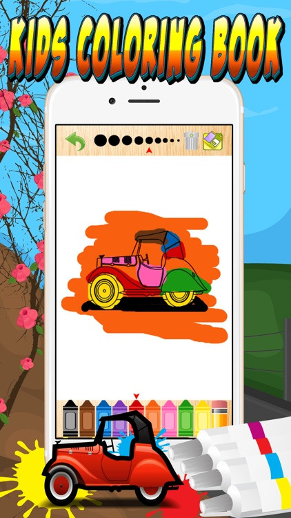 Coloring Book App For Kids
 my cars games free coloring book app for kids by Khampol