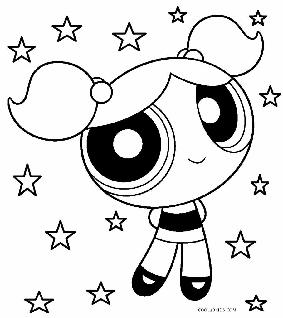 Coloring Book Pages Girls
 Free Printable Powerpuff Girls Coloring Pages