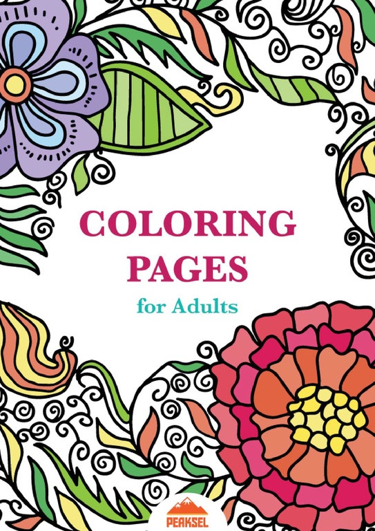 Coloring Books For Adults
 File Printable Coloring Pages for Adults Free Adult