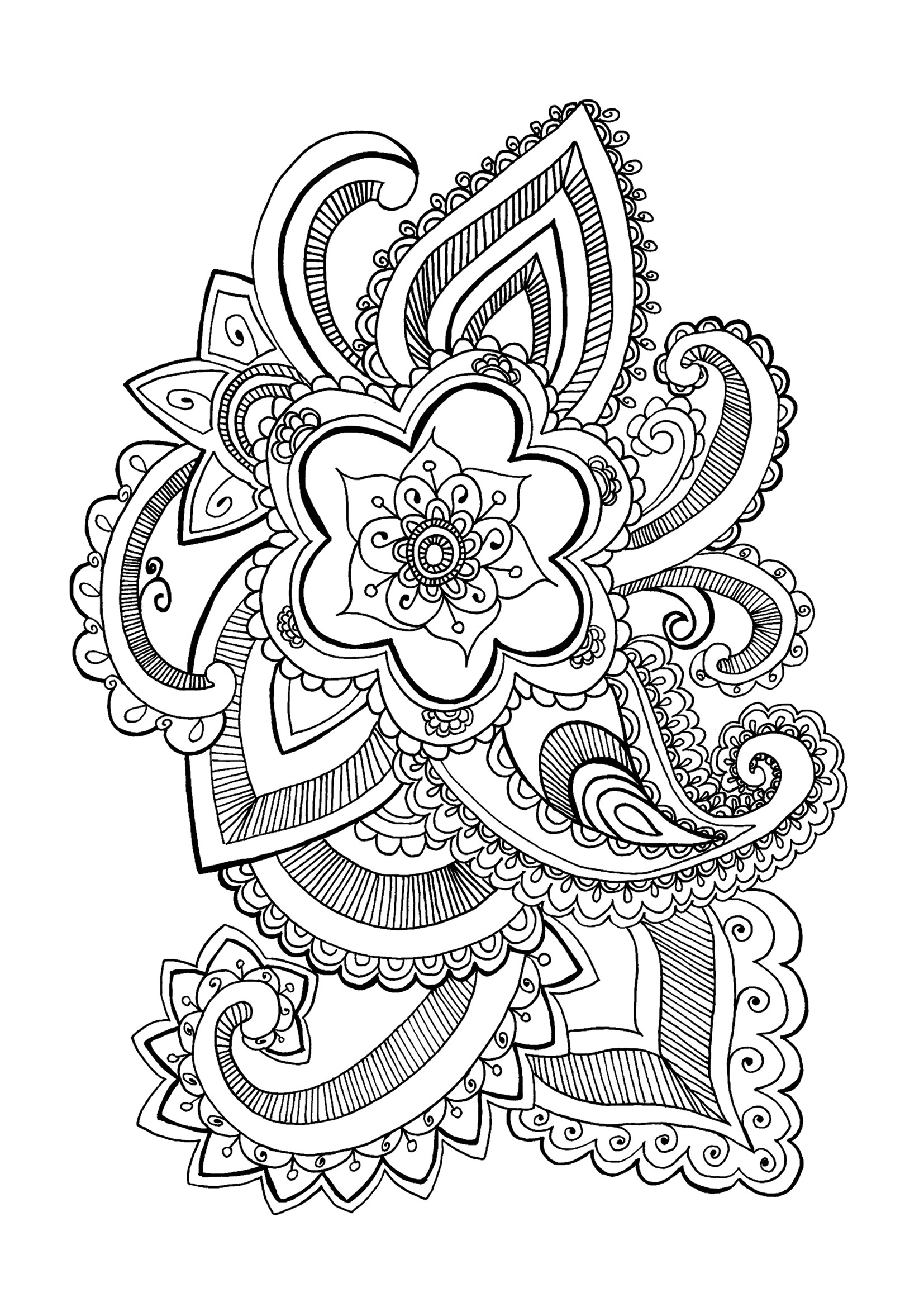 Coloring Books For Adults
 Flower Mandala Coloring Pages Best Coloring Pages For Kids