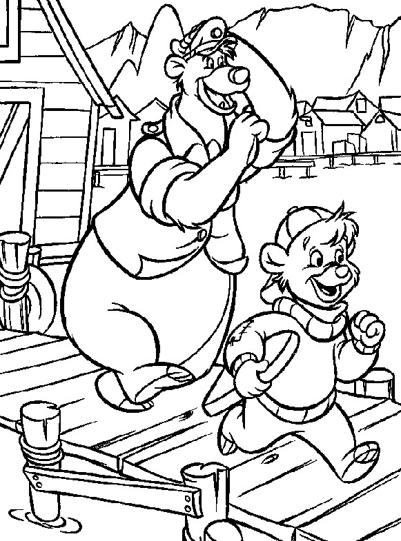 Coloring Books For Children
 TaleSpin Coloring Pages For Kids