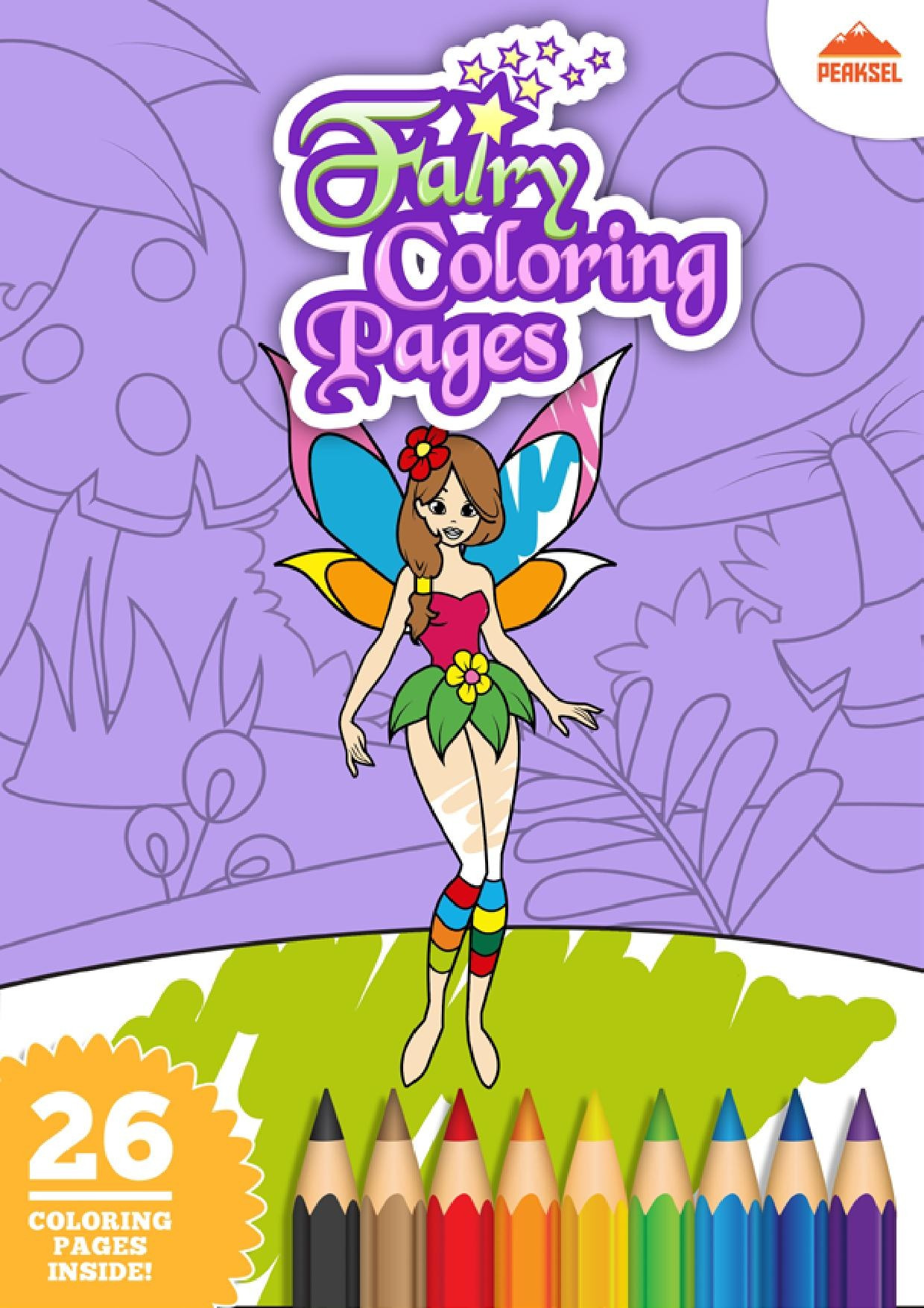Coloring Books For Children
 File Fairy Coloring Pages – Printable Coloring Book For