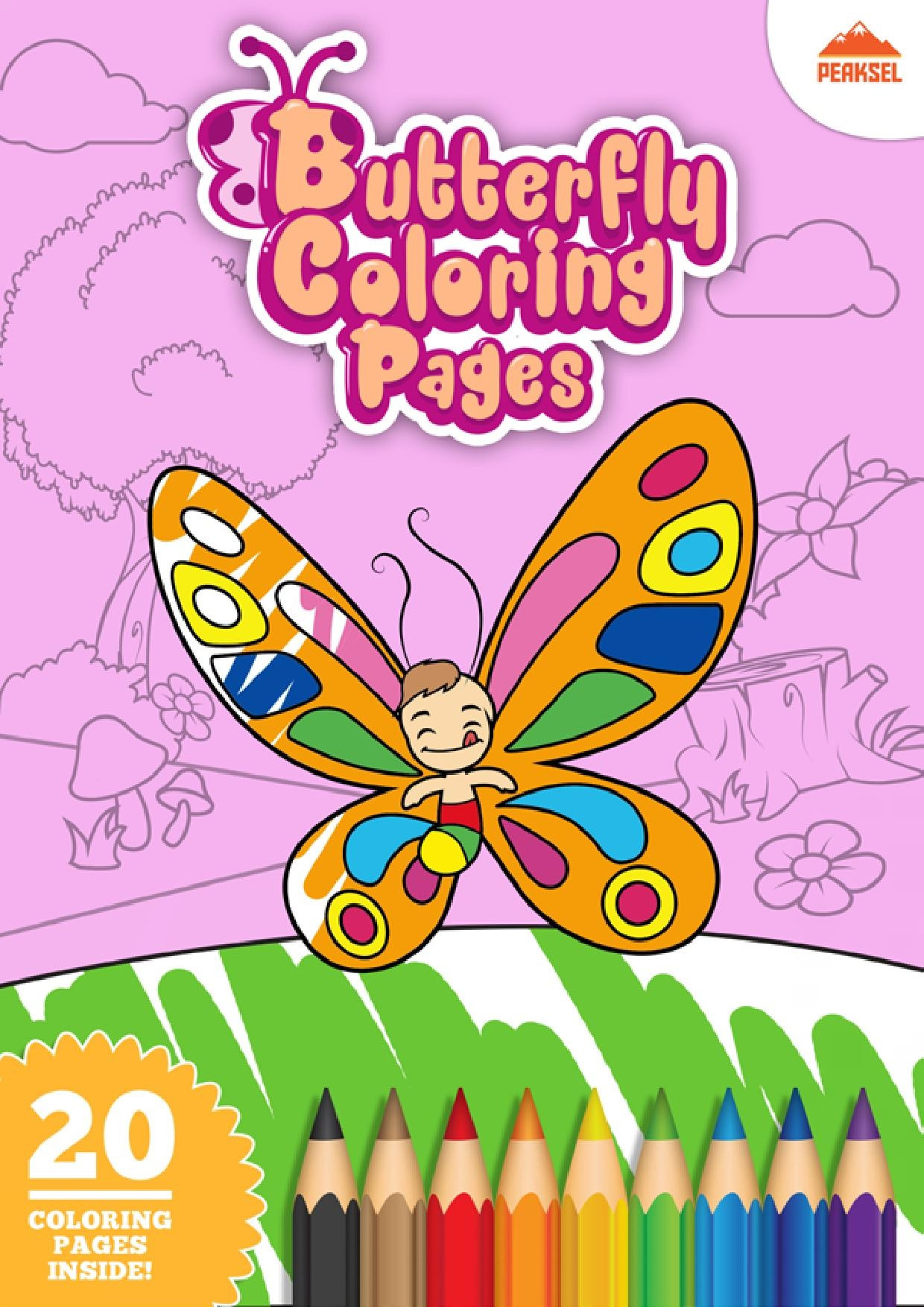 Coloring Books For Children
 File Butterfly Coloring Pages Printable Coloring Book