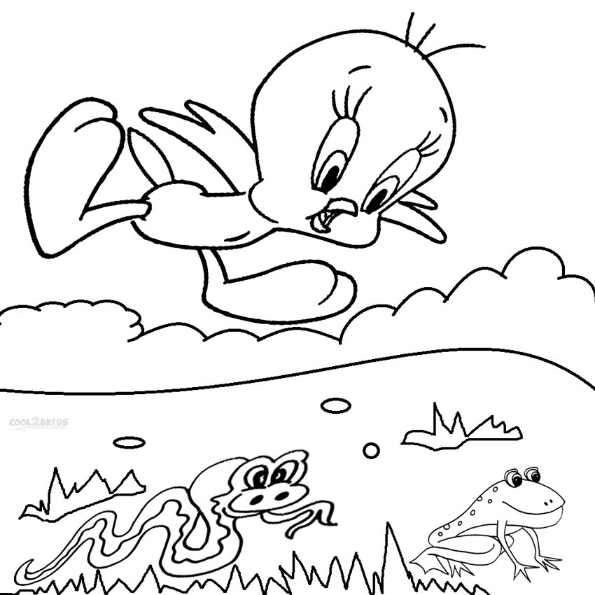 Coloring Books For Children
 Printable Tweety Coloring Pages For Kids