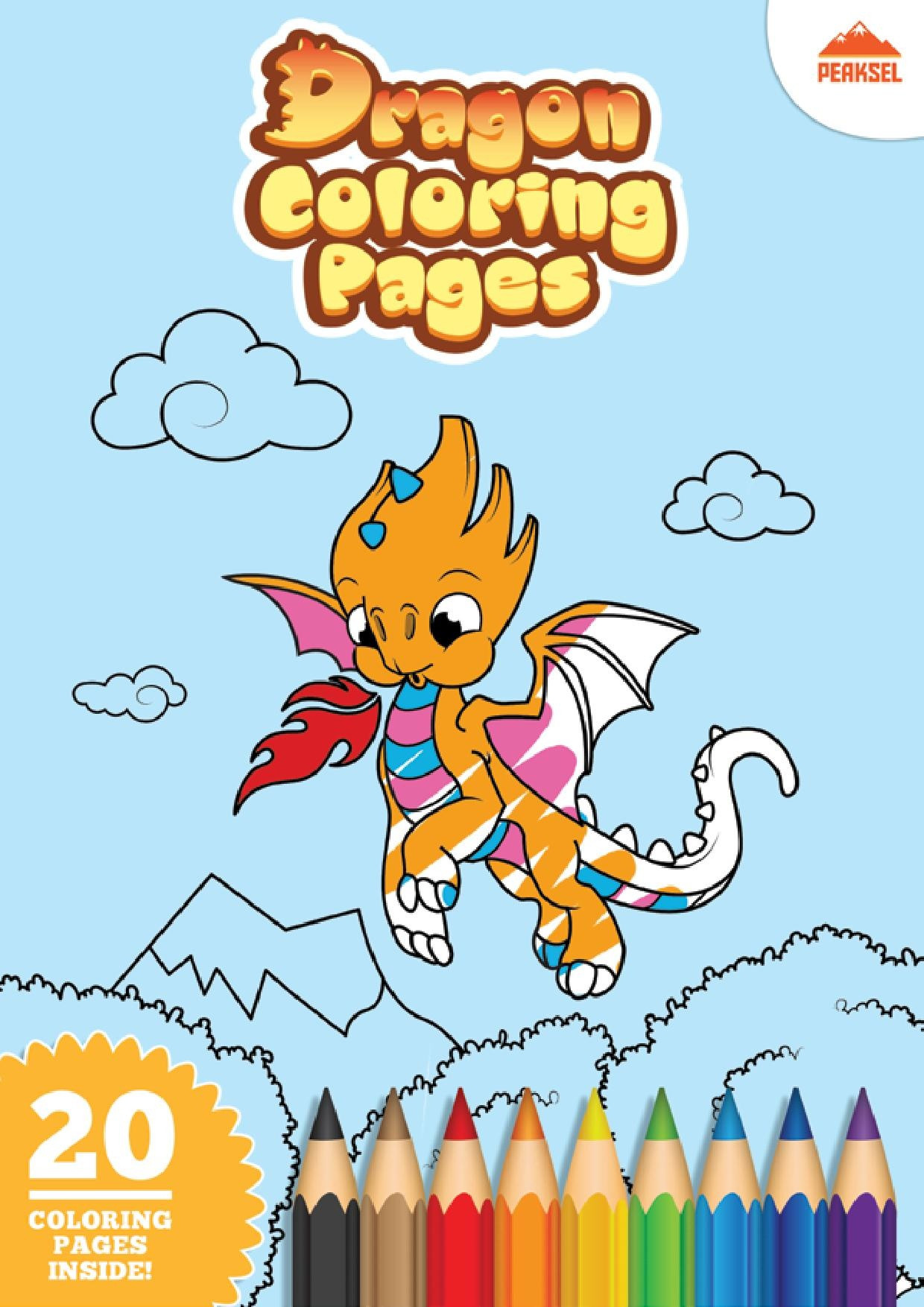 Coloring Books For Children
 File Dragon Coloring Pages Printable Coloring Book for