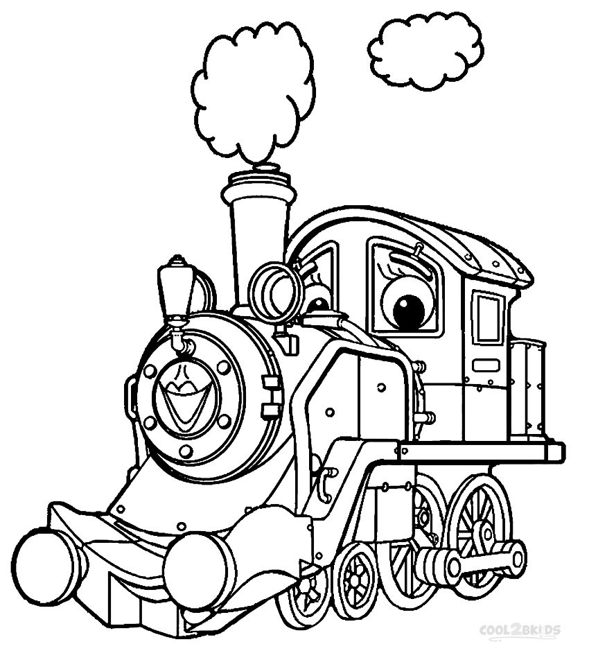 Coloring Books Kids
 Printable Chuggington Coloring Pages For Kids