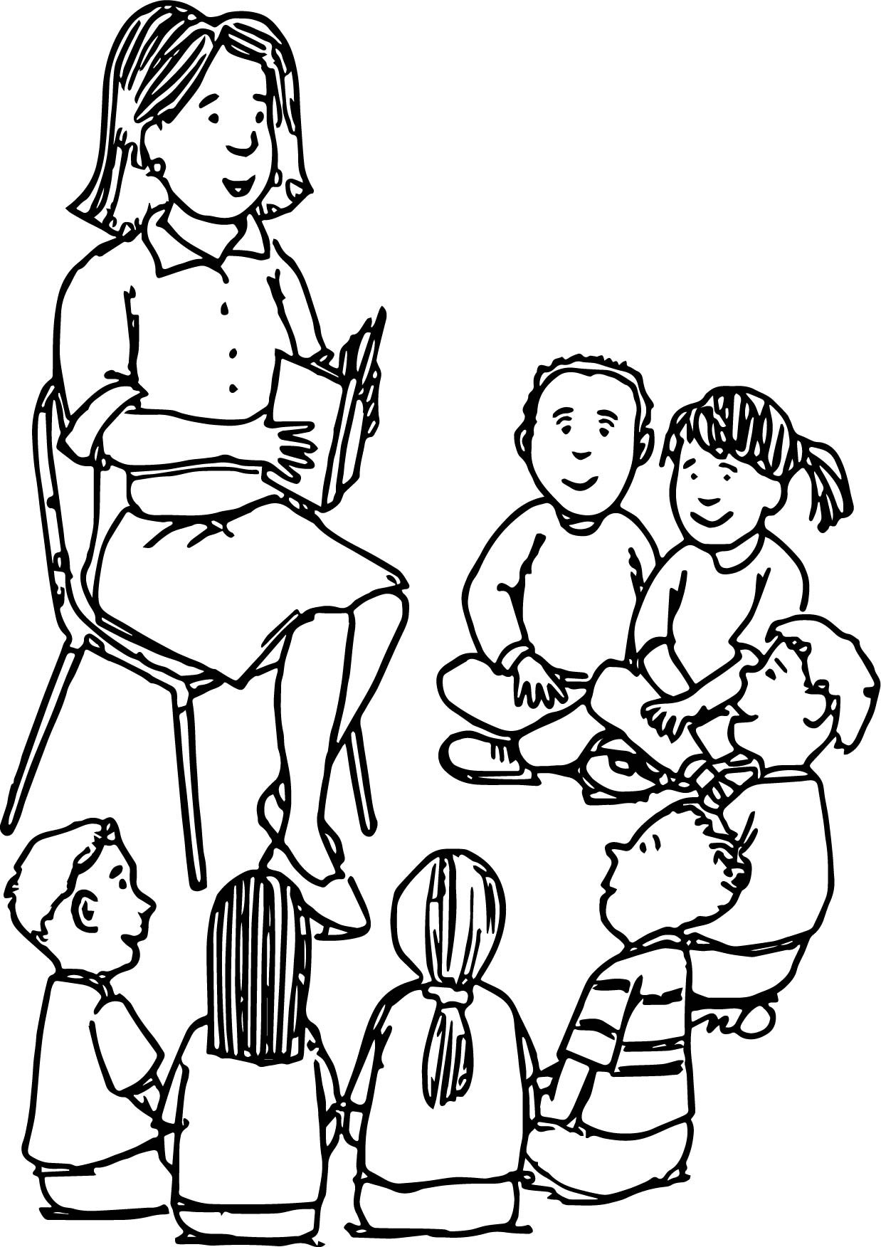 Coloring Kids
 Teacher Coloring Pages Best Coloring Pages For Kids