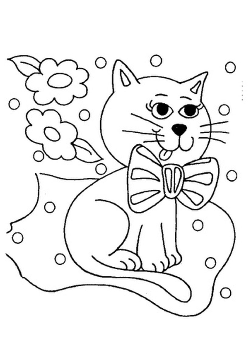 Coloring Kids
 pets coloring pages