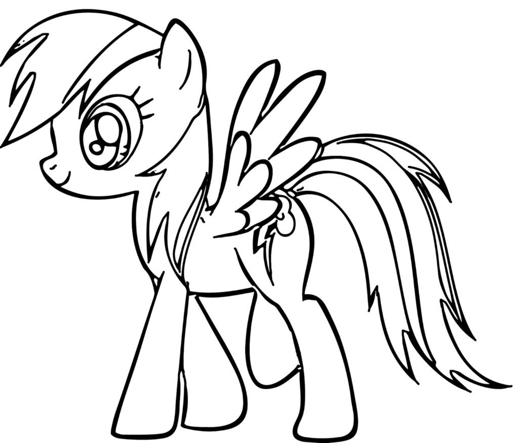 Coloring Kids
 Rainbow Dash Coloring Pages Best Coloring Pages For Kids