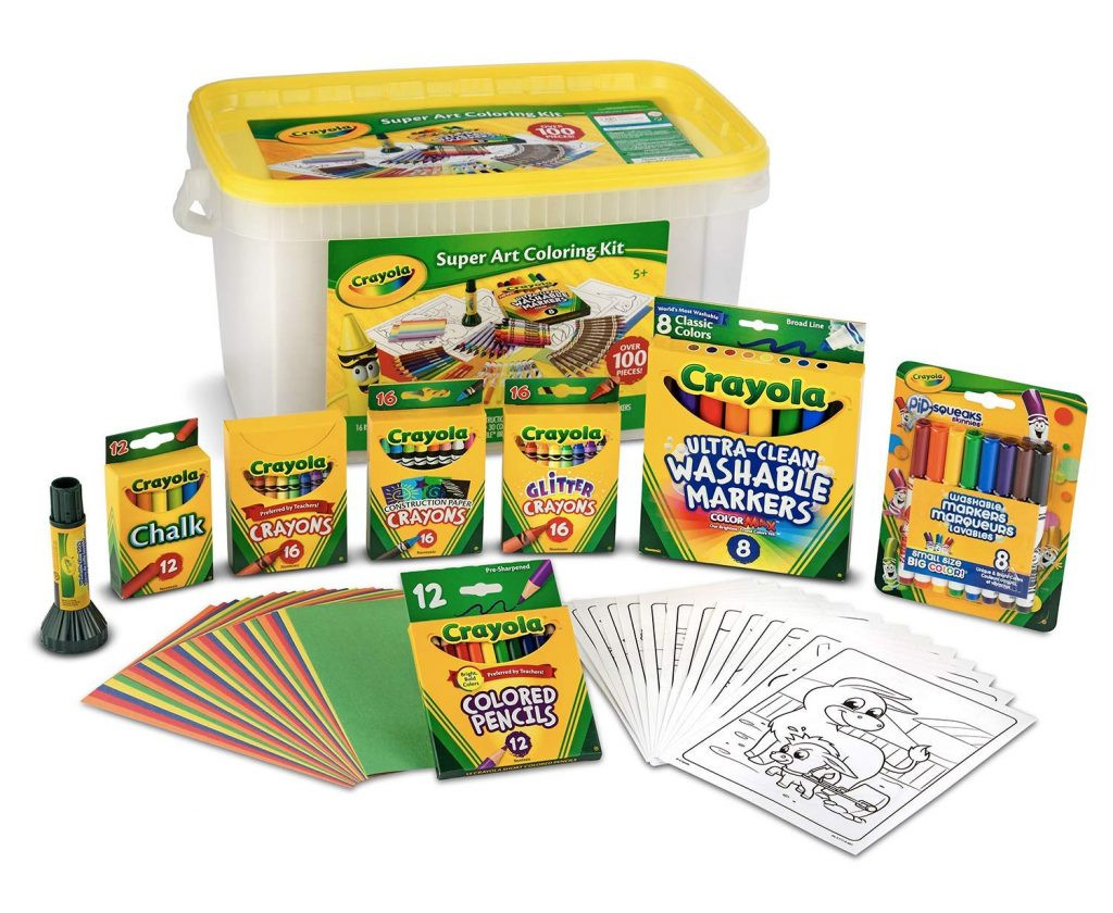 Coloring Kits For Kids
 Amazon Lowest Price Crayola Super Art Coloring Kit Gift