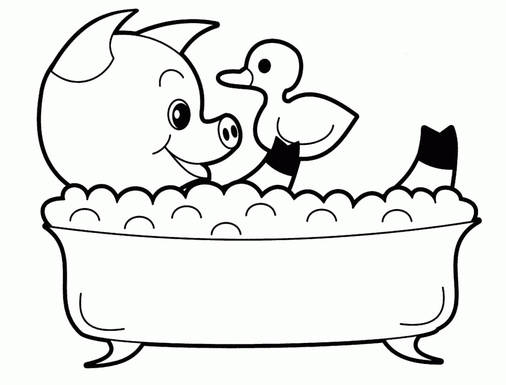 Coloring Pages Baby Animals
 Cute Baby Animals Coloring Pages Coloring Home