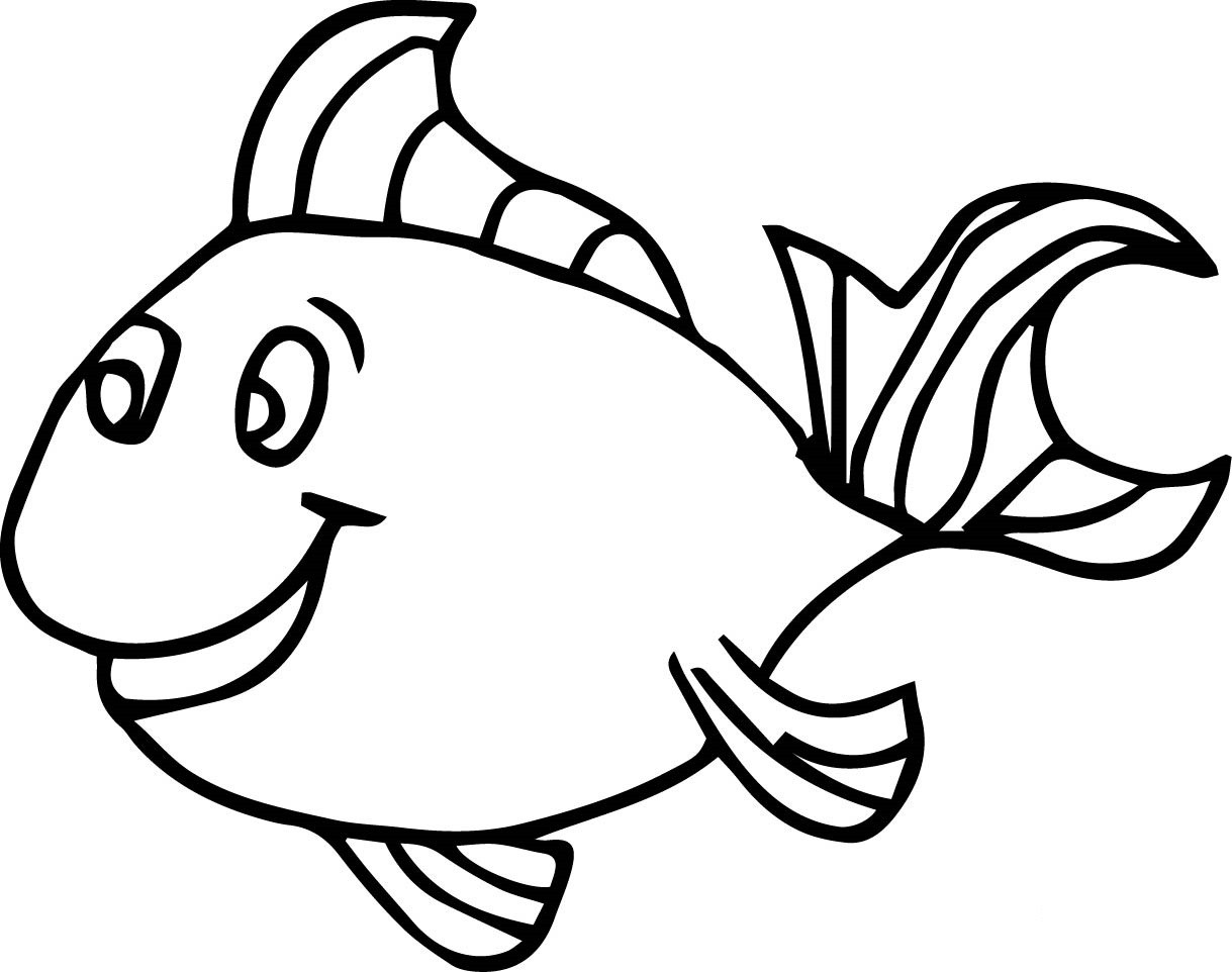 Coloring Pages Fish For Kids
 Bee Coloring Pages For Kids Preschool and Kindergarten