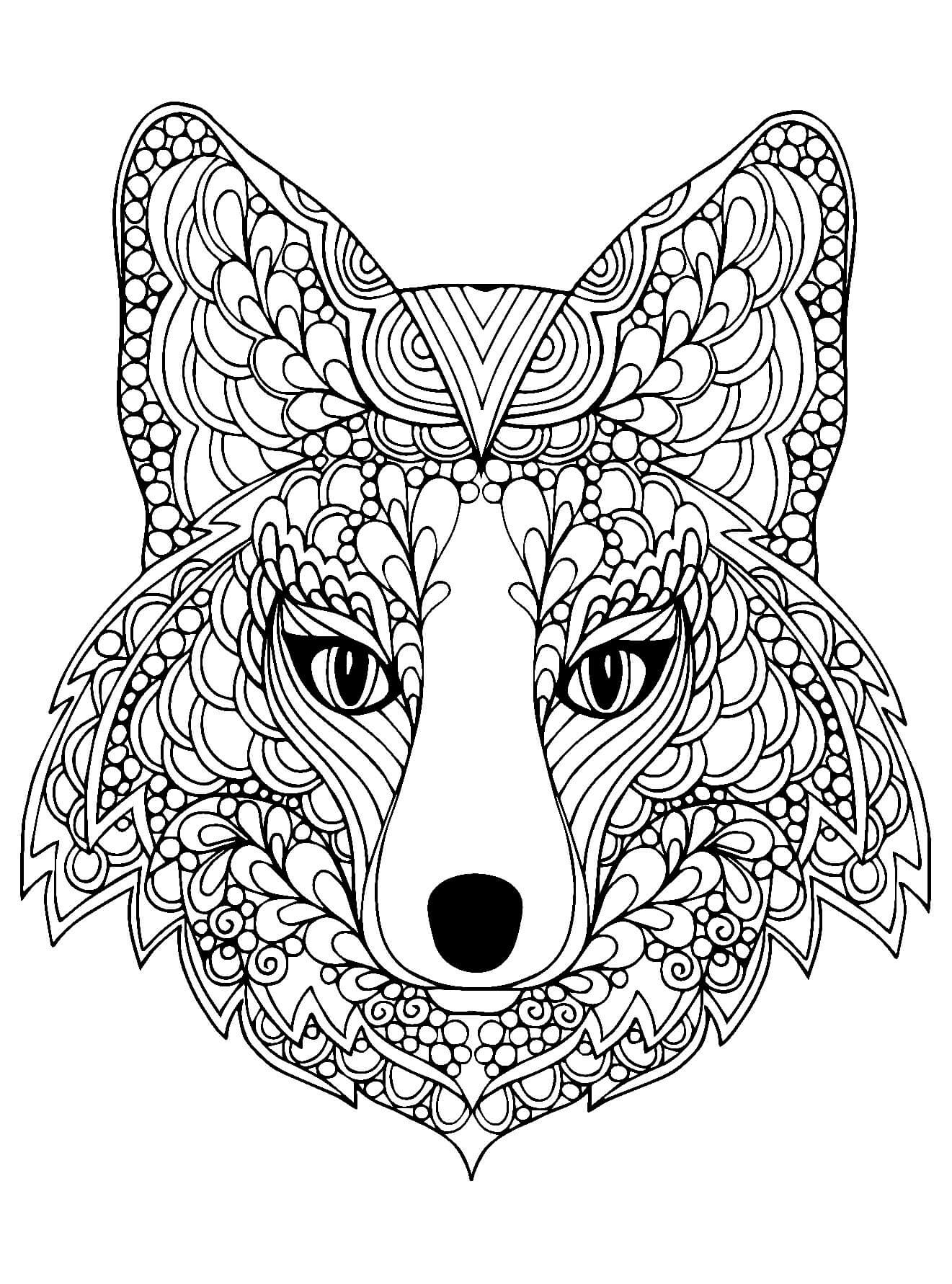 Coloring Pages For Adults Difficult Animals
 Coloring Pages For Adults Difficult Animals 36