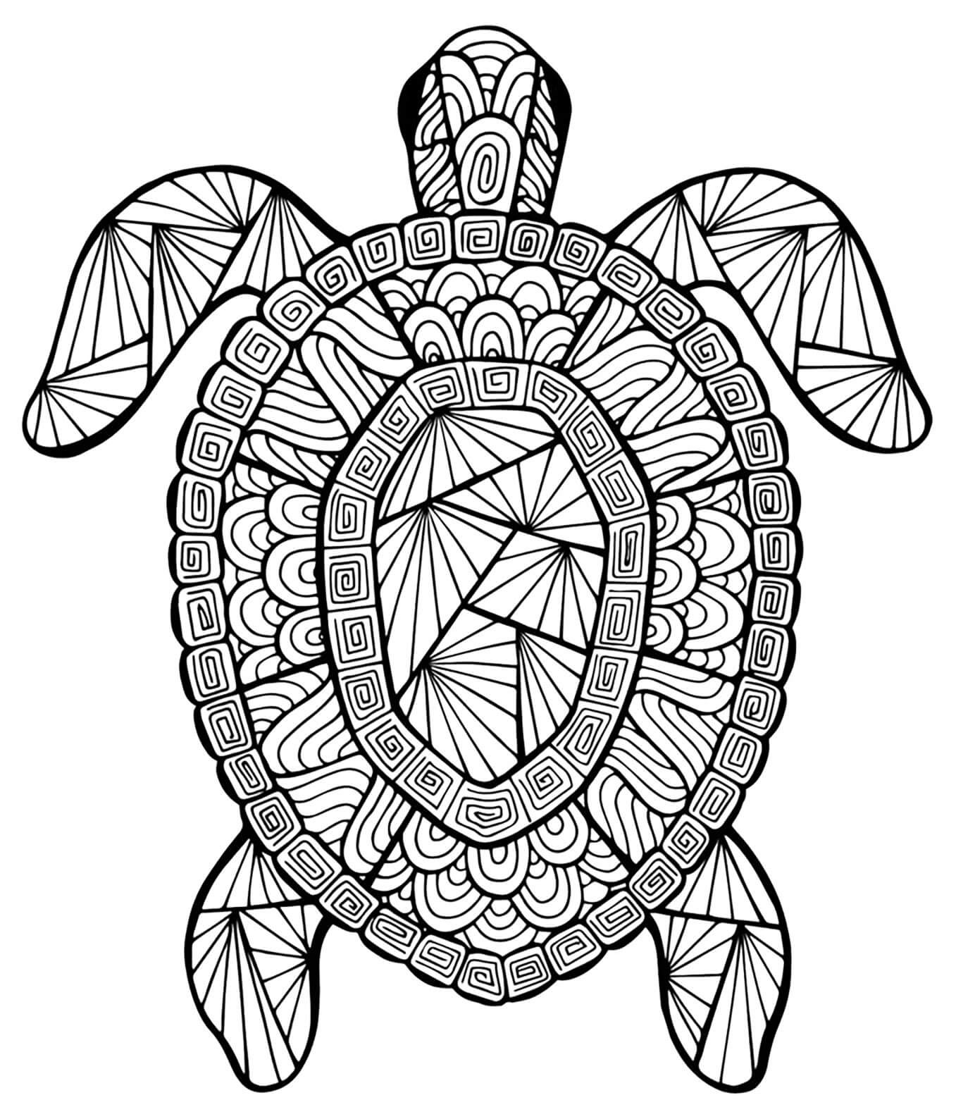 Coloring Pages For Adults Difficult Animals
 Coloring Pages For Adults Difficult Animals 44
