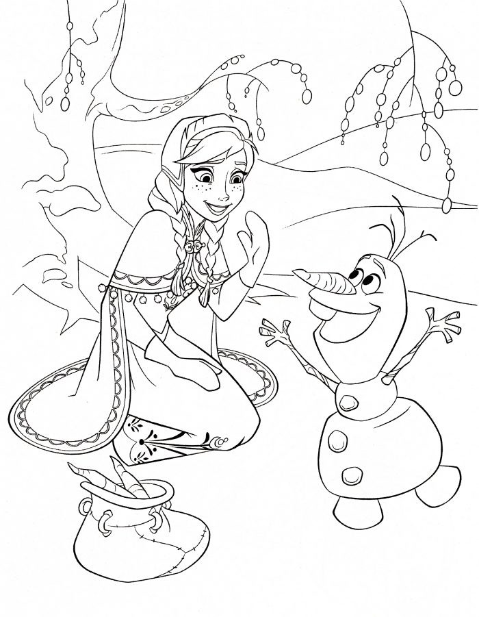 Coloring Pages For Kids Frozen
 FREE Frozen Printable Coloring & Activity Pages Plus FREE