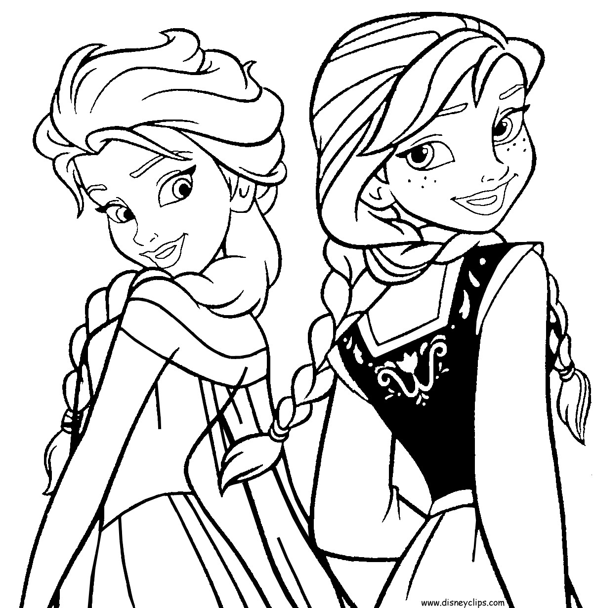 Coloring Pages For Kids Frozen
 printable frozen coloring pages