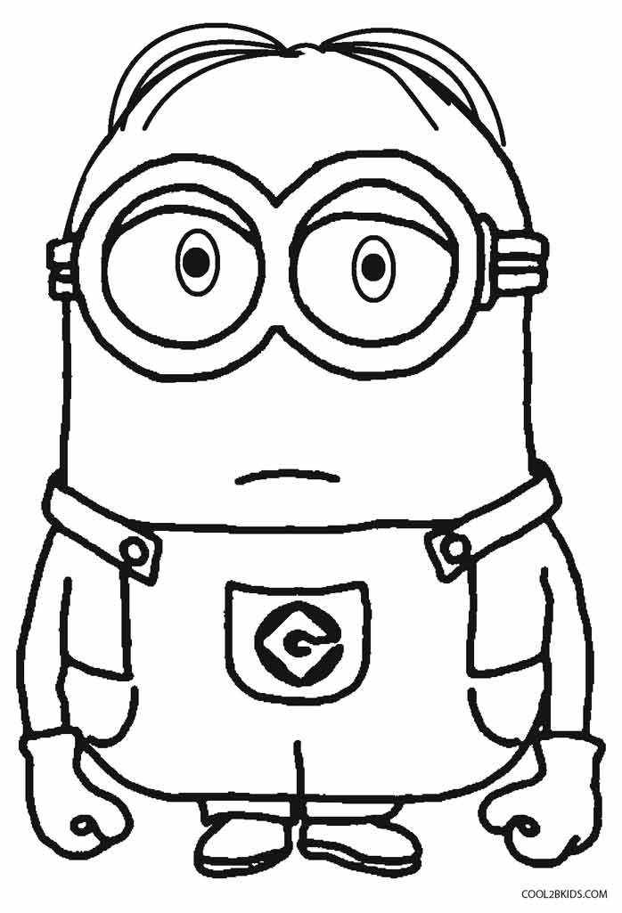 Coloring Pages For Kids Minion
 Printable Despicable Me Coloring Pages For Kids