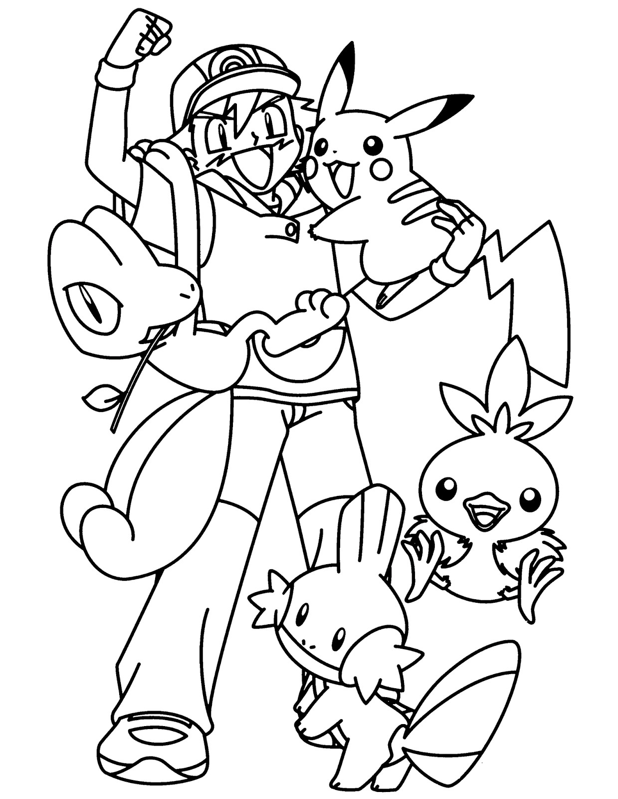 Coloring Pages For Kids Pokemon
 Free Pokemon Coloring Pages For Kids 2016