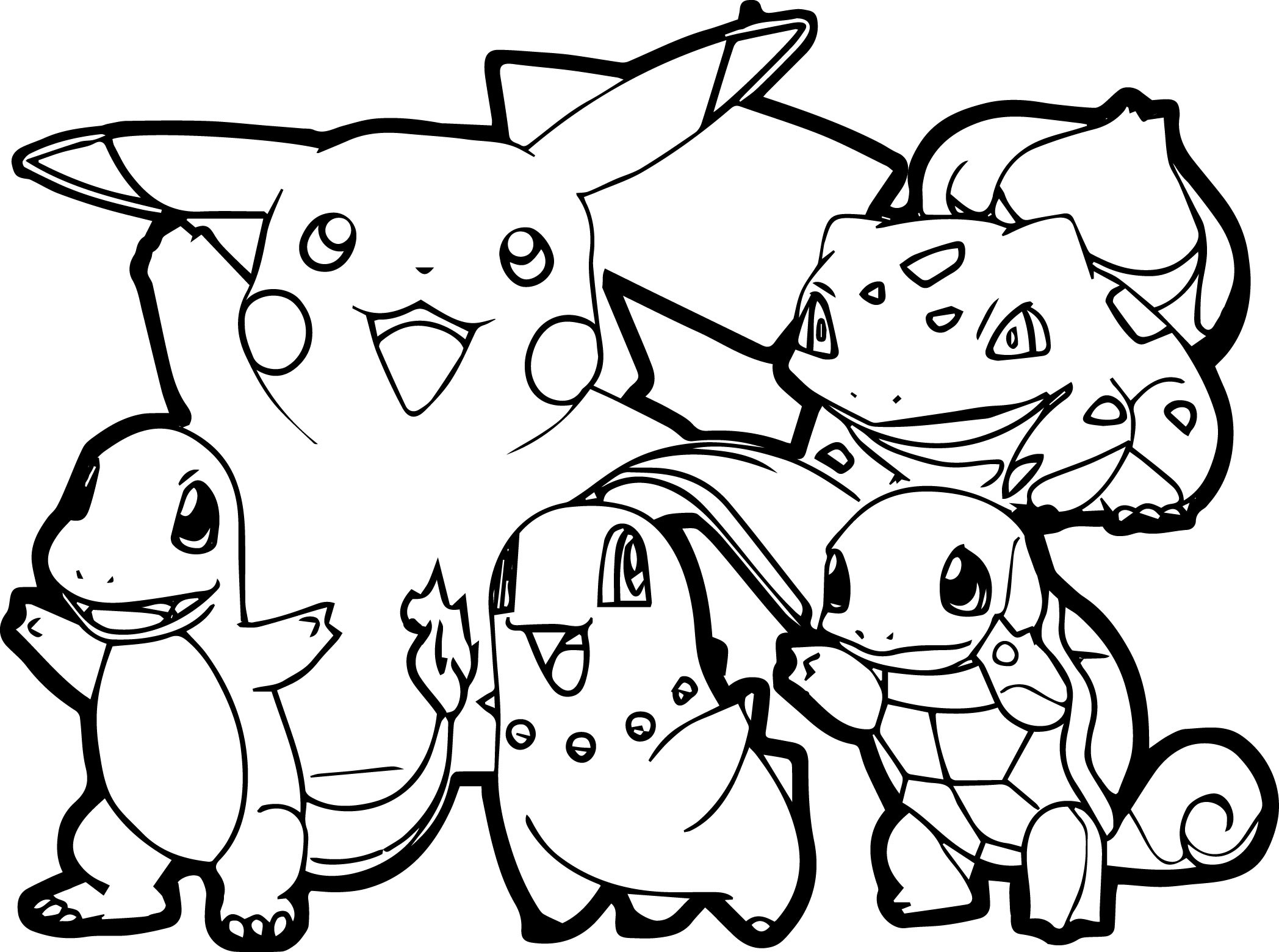 Coloring Pages For Kids Pokemon
 Pokemon for children All Pokemon coloring pages Kids