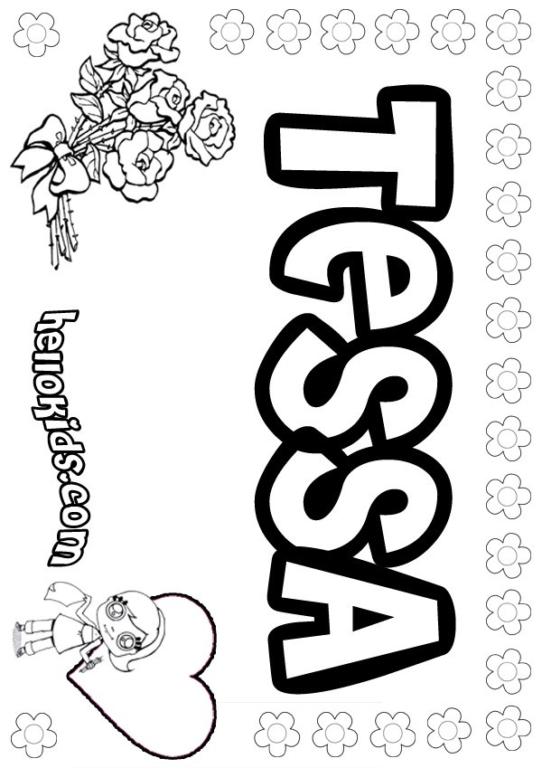 The 25 Best Ideas for Coloring Pages Girls Names - Home, Family, Style ...