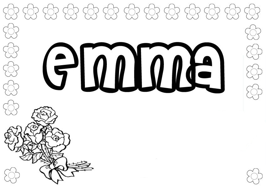 Coloring Pages Girls Names
 Girls Names coloring pages to and print for free