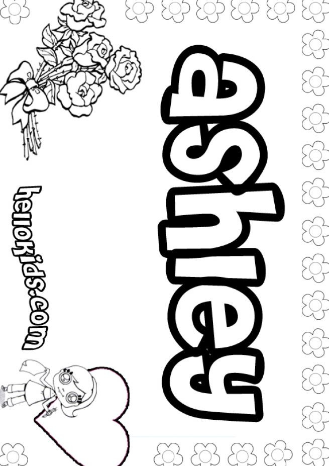 Coloring Pages Girls Names
 Name Coloring Pages For Girls Coloring Home