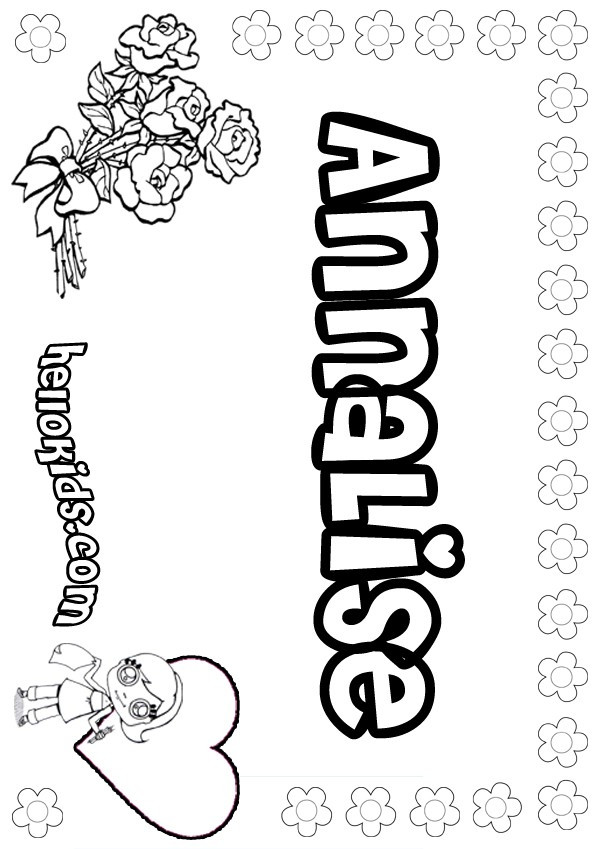 Coloring Pages Girls Names
 Top 25 Coloring Pages Girls Names – Home Family Style