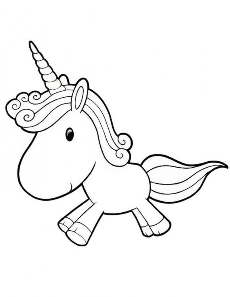 Coloring Pages Of Cute Baby Unicorns
 Printable Baby Unicorn Coloring Pages Kids Colouring Pages