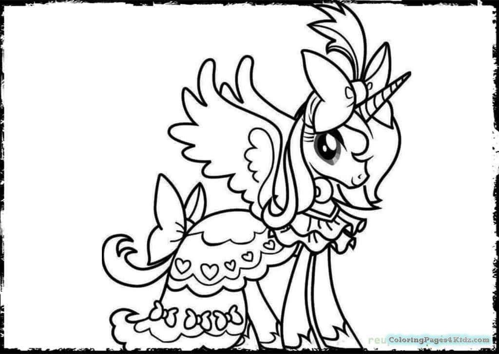 Coloring Pages Of Cute Baby Unicorns
 Cute Unicorn Coloring Pages With Mustaches